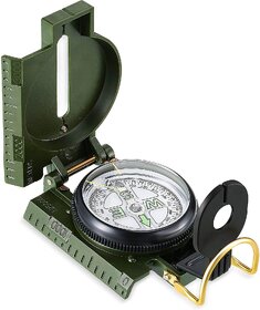 Star Magic Lensatic Military Green Compass