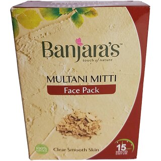 Banjaras Multani Mitti Face Pack 100gm Banjaras Multani Mitti Face Pack 100gm