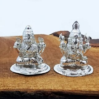 Lord Ganesha Mata Laxmi Showpiece Hindu God Idol Decorative Statue Figurine For Home Dcor Gifts (L1+G1SO20130ML) Lord Ganesha Mata Laxmi Showpiece Hindu God Idol Decorative Statue Figurine For Home Dcor Gifts (L1+G1SO20130ML)
