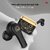 EKKO Earbeat T08 AlterEgo : Mic, ENC Call Noise Cancellation, 40H Playtime, 10MM Driver, Twin Connect, Massive Bass, Water Resistance, Siri & Google(Black Pattern)
