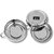 inKitch Stainless Steel Meal Pack Lunch Box, Silver, 9 cm Dia, 250ml