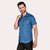 PrintCultr Men's Half Sleeve Cotton Spread Collar Shirt  (Light Royal Blue)