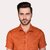PrintCultr Men's Half Sleeve Cotton Spread Collar Shirt - Brown | Comfortable and Stylish Casual Shirt for Everyday Wear