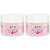 Globus Naturals Rice  Sugar Revival Face Scrub Enriched with Coffee  Walnut For Glass Skin 50 gm pack of 2 