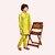 Roundfeet Boys Solid Pure Silk Kurta and Pyjama Set (Light Green)