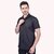 PrintCultr Men's Regular Fit Solid Black Casual Shirt - Stylish and Comfortable Everyday Wear