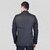 Roundfeet Men Solid Tuxedo Style Formal Blazer (Black)