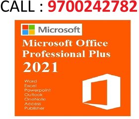 Office 2021 Professional Plus Original Retail Key with Instant Delivery Call 9700242782