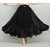 Raabta Black Plain Skirt