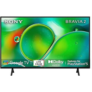 Sony BRAVIA 2 Series 108 cm (43 inches) 4K Ultra HD Smart LED Google TV K-43S25 (Black)