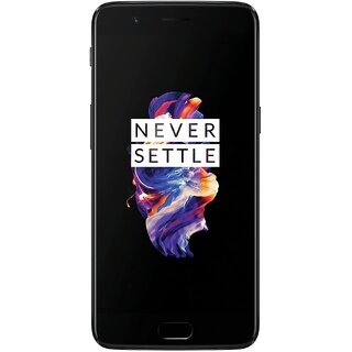                       (Refurbished) Oneplus 5 (6 GB RAM, 64 GB Storage, Black ) - Good Condition                                              