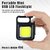 The Black Kite Keychain Torch  Keychain Led Torch  Rechargeable Torch Light  Multi-Purpose With Magnet  Led Torch Keychain (Cob)  (Multi-Function Keychain)