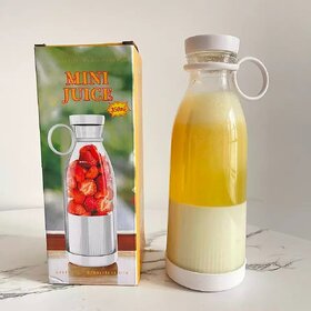 Mini Portable And Rechargeable Juice Maker, Blender Mixer Usb Rechargeable Mini Fruit Juicer Blender For Home