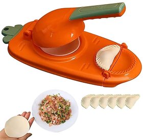 Mannat 2 in 1 Dumpling Maker Ghughra Momos Maker Machine, Skin Press Mould for Gujiya Ghughra Mould Machine(Pack of 1)