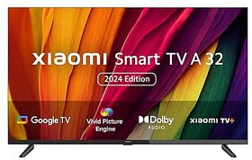 Xiaomi Smart TV A 80 cm (32) HD Ready Smart Google LED TV L32MA-AIN (Black)