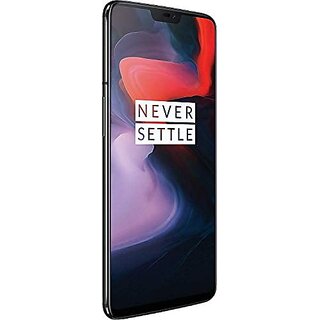                       (Refurbished) Oneplus 6 (4 GB RAM, 64 GB Storage, Black) - Good Condition                                              