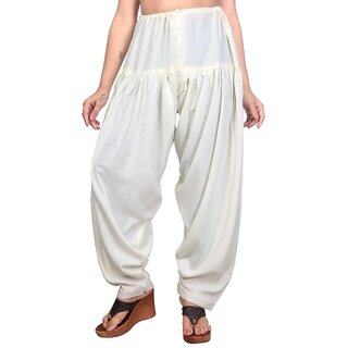 Patiala salwar waist 28-36(white)