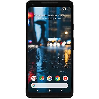                       (Refurbished) Google Pixel 2Xl  (6 GB RAM, 64 GB Storage, Black) - Superb Condition, Like New                                              