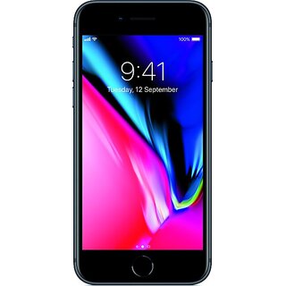                       (Refurbished) Apple Iphone 8 (NA RAM, 64 GB Storage, Grey) - Good Condition                                              