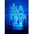 Ram Navami 3D Illusion Led Light Decoration, Jai Shree Ram Navmi Ram Ji Night Lamp