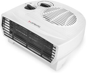 Longway Magma 2000/1000 W Fan Room Heater With ISI Approved (White)