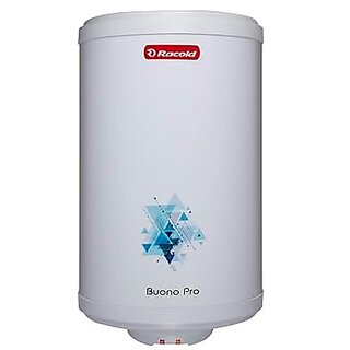                       Racold BUONO PRO NXG Storage Water Heater 25L - Free Standard Installation & Pipes 5 Star Rated ABS Body Vertical Geyser for Bathroom3 Safety Levels Rust Proof Body with Titanium Coating White                                              