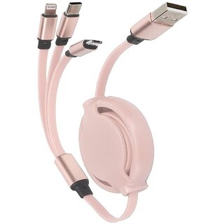                       3A Multi-Pin Cable, 1.2 Meter Length - High-Quality Electrical Cable for Versatile Applications (Pink)                                              