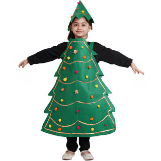 Kaku Fancy Dresses Christmas Tree Freesize Costume For Christmas PartyTheme party - Green, Freesize, For Boys Girls Kaku Fancy Dresses Christmas Tree Freesize Costume For Christmas PartyTheme party - Green, Freesize, For Boys Girls