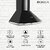 Faber 60 cm 1000 m/HR Pyramid Kitchen Chimney || 12 year warranty on Motor|| Motor- 240 Watt (HOOD CLASS PRO PB BK LTW 60 Baffle FiltersBlack) Free 1 Year Extended warranty