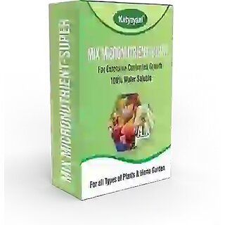 Katyayani Mix Micro Nutrient Super for Home Garden, Nursery and Agriculture use Fertilizer Katyayani Mix Micro Nutrient Super for Home Garden, Nursery and Agriculture use Fertilizer