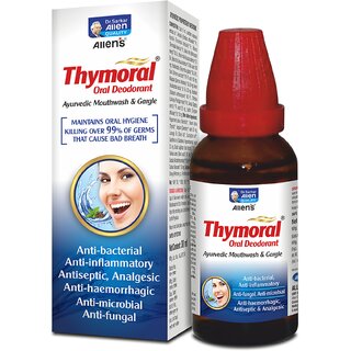 Thymoral Oral Deodorant (30ml x 4 paks) - mouthwash and gargle