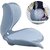 Curble Chair Wider for Posture Correction - Ergonomic Blue Seat Cushion for Back Support and Correct Sitting Position