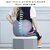 Curble Chair Wider for Posture Correction - Ergonomic Blue Seat Cushion for Back Support and Correct Sitting Position