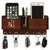 Shree Ganesh Wall Mount Mobile and Keyword Holder for All Smartphones - Compatible with iPhone, Vivo, Oppo, Redmi, Xiaomi (Brown)