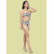 Bold & Bae Fashion Animal Print Bikini With Sarong