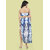 Bold & Bae Fashion Bikini Set With Sarong In Beachy Blue