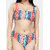 Bold  Bae Fashion Beachwear Scoop Neck Bikini Set In Vibrant Print