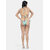 Bold & Bae Fashion Triangle Bikini Top & Bottom In Blue