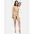 Bold & Bae Fashion Triangle Bikini Top & Bottom In Green