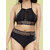 Bold & Bae Fashion Full Coverage Top Bikini Set In Black