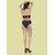 Bold & Bae Fashion Full Coverage Top Bikini Set In Black