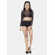 Bold & Bae Fashion Glittery Bikini With Net Full Sleeves Top