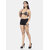 Bold & Bae Fashion Glittery Bikini With Net Full Sleeves Top