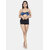 Bold & Bae Fashion Back knot bikini top in Dark Blue
