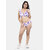 Bold & Bae Fashion Beachwear Ruffled Bikini Top With Panty In Purple