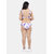 Bold & Bae Fashion Beachwear Ruffled Bikini Top With Panty In Purple