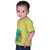 Kid Kupboard Cotton Baby Boys T-Shirt, Yellow, Half-Sleeves, 2-3 Years KIDS6705