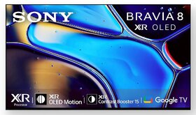 Sony 139 cm (55) BRAVIA 8 4K Ultra HD Smart OLED Google TV K-55XR80 (Black)