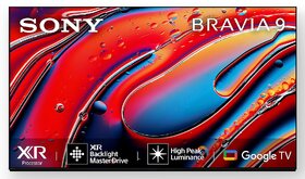 Sony BRAVIA 9 Series 189 cm (75 inches) 4K Ultra HD AI Smart Mini LED Google TV K-75XR90 (Black)