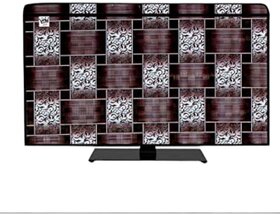 KALRA MAGIC Weatherproof  Waterproof Television Covers With a Zip Closure 32-inch TVs (Design 18)